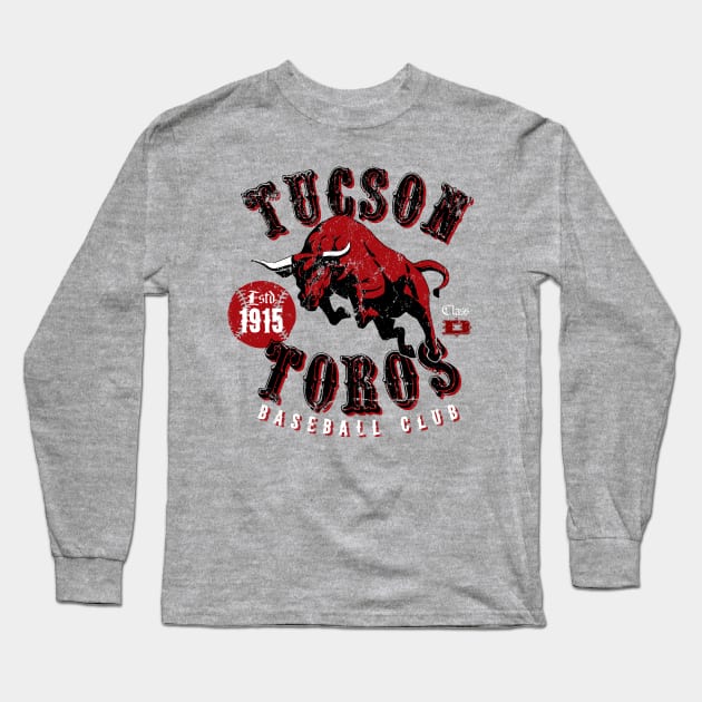 Tucson Toros Long Sleeve T-Shirt by MindsparkCreative
